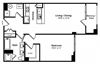 Floor plan at IO Piazza by Windsor